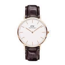 Image of Rosa forgyldt Classic York Quartz Herre ur fra Daniel Wellington